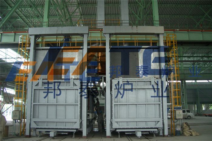 全纖維臺(tái)車(chē)式法蘭退火爐