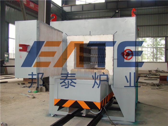爐門(mén)手動(dòng)式臺(tái)車(chē)電阻爐