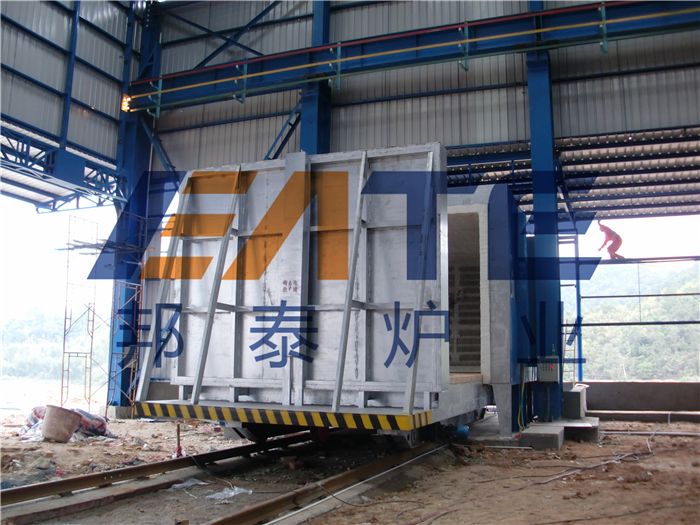爐門(mén)固定臺(tái)車(chē)式電阻爐